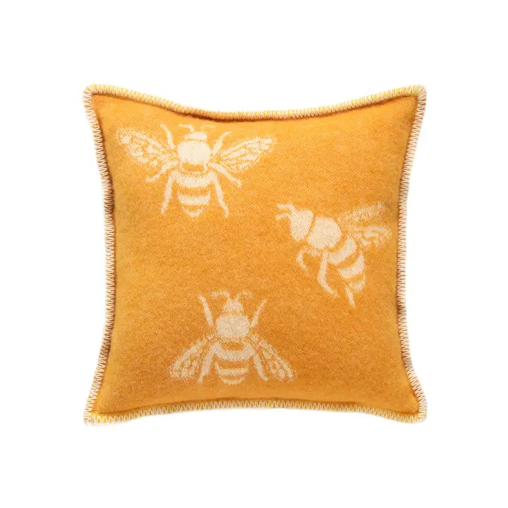 Bee Small Wool Blanket