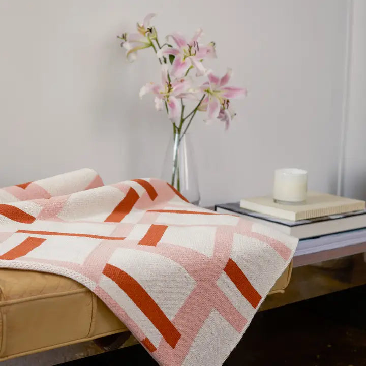 Level Throw Blanket By Kelly Harris Smith