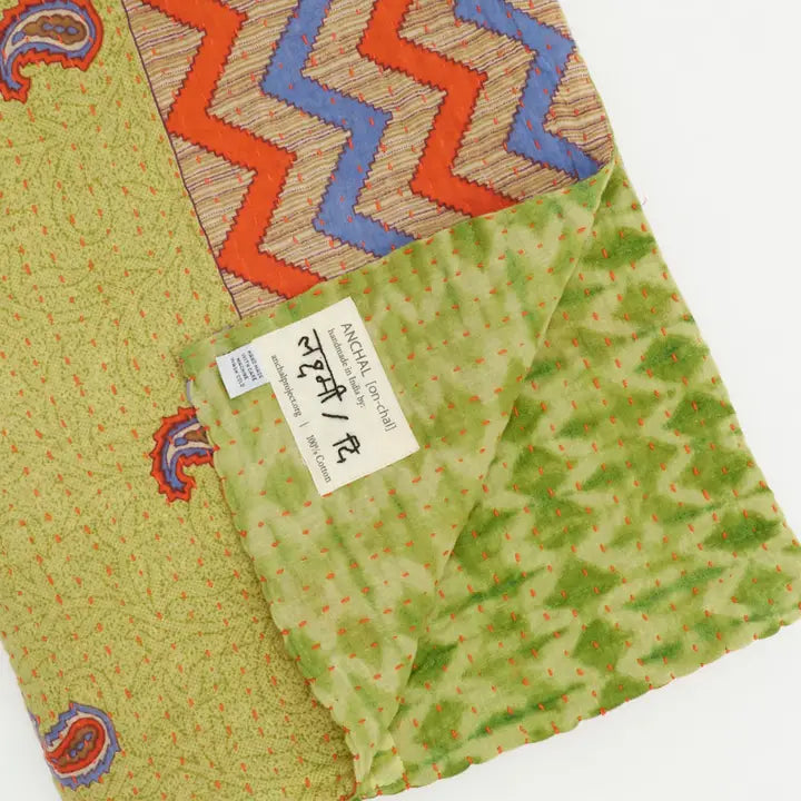 Kantha Quilt Throw - No. 250143