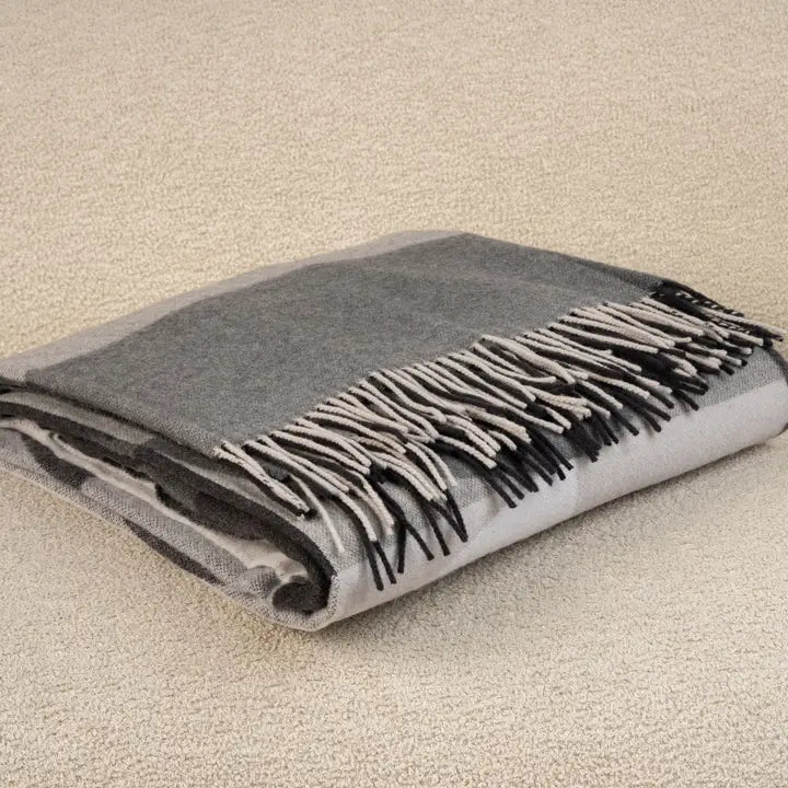 Virgin 100% Merino Wool Blanket Madrid