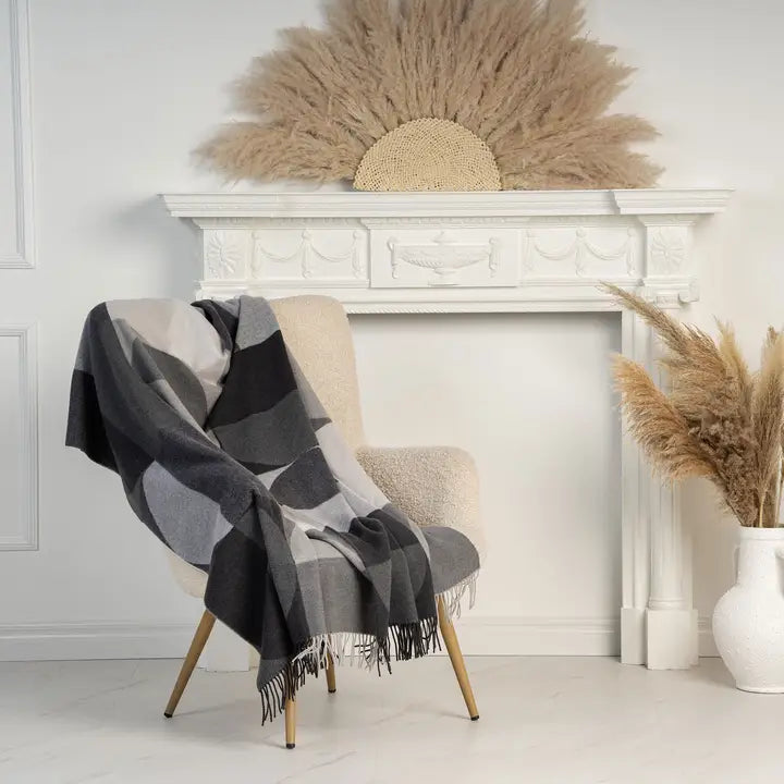 Virgin 100% Merino Wool Blanket Madrid