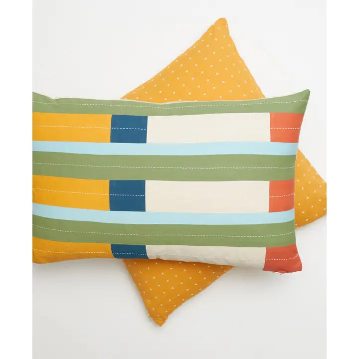 Stamp Lumbar Pillow